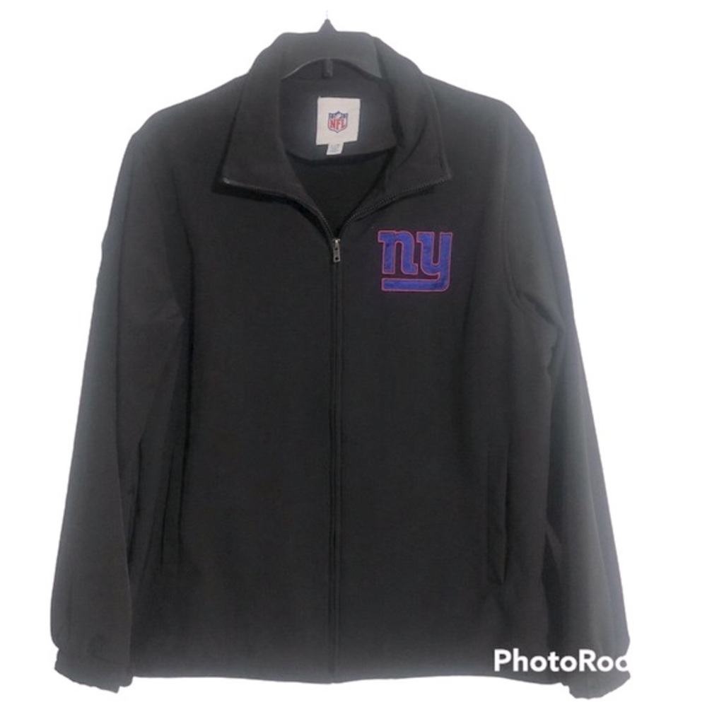 NFL New York Giants Jacket Black Size Large